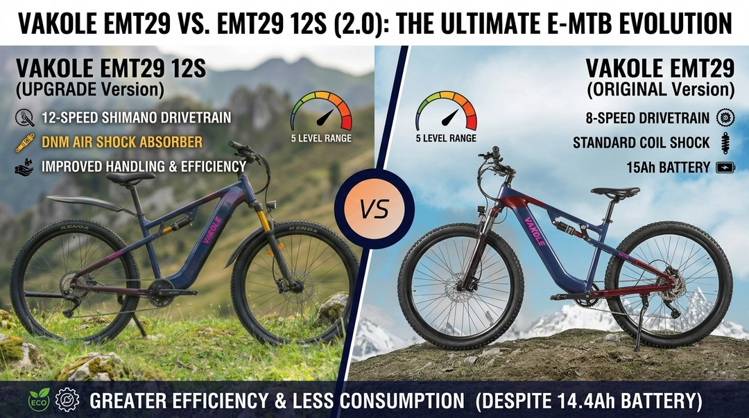 Vakole EMT29 12S vs. EMT29 - Is the "2.0 Upgrade" the New King of All-Terrain?