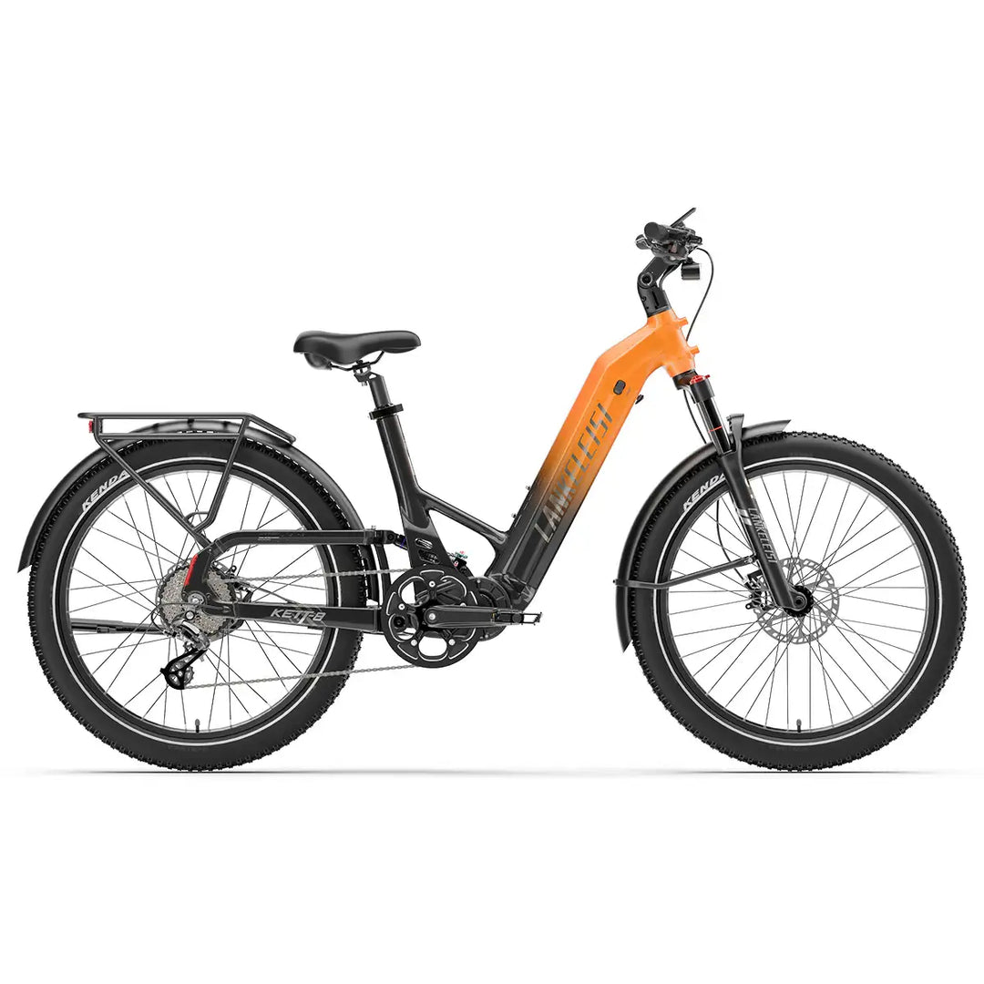 Lankeleisi KETT-8 Vélo Électrique Urbain 26" VTT Tout Terrain SUV avec Capteur de Couple Batterie 48V 20Ah 960Wh