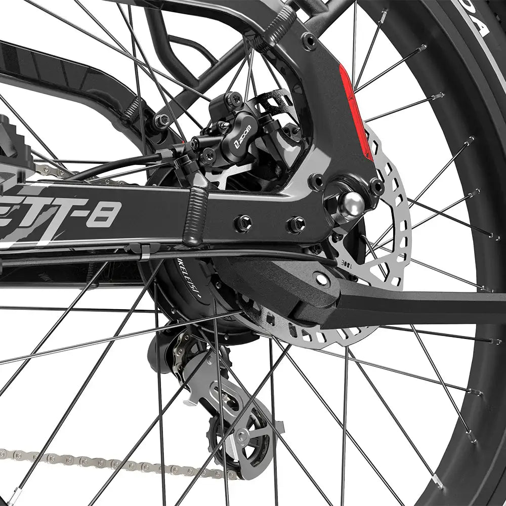 Lankeleisi KETT-8 Vélo Électrique Urbain 26" VTT Tout Terrain SUV avec Capteur de Couple Batterie 48V 20Ah 960Wh