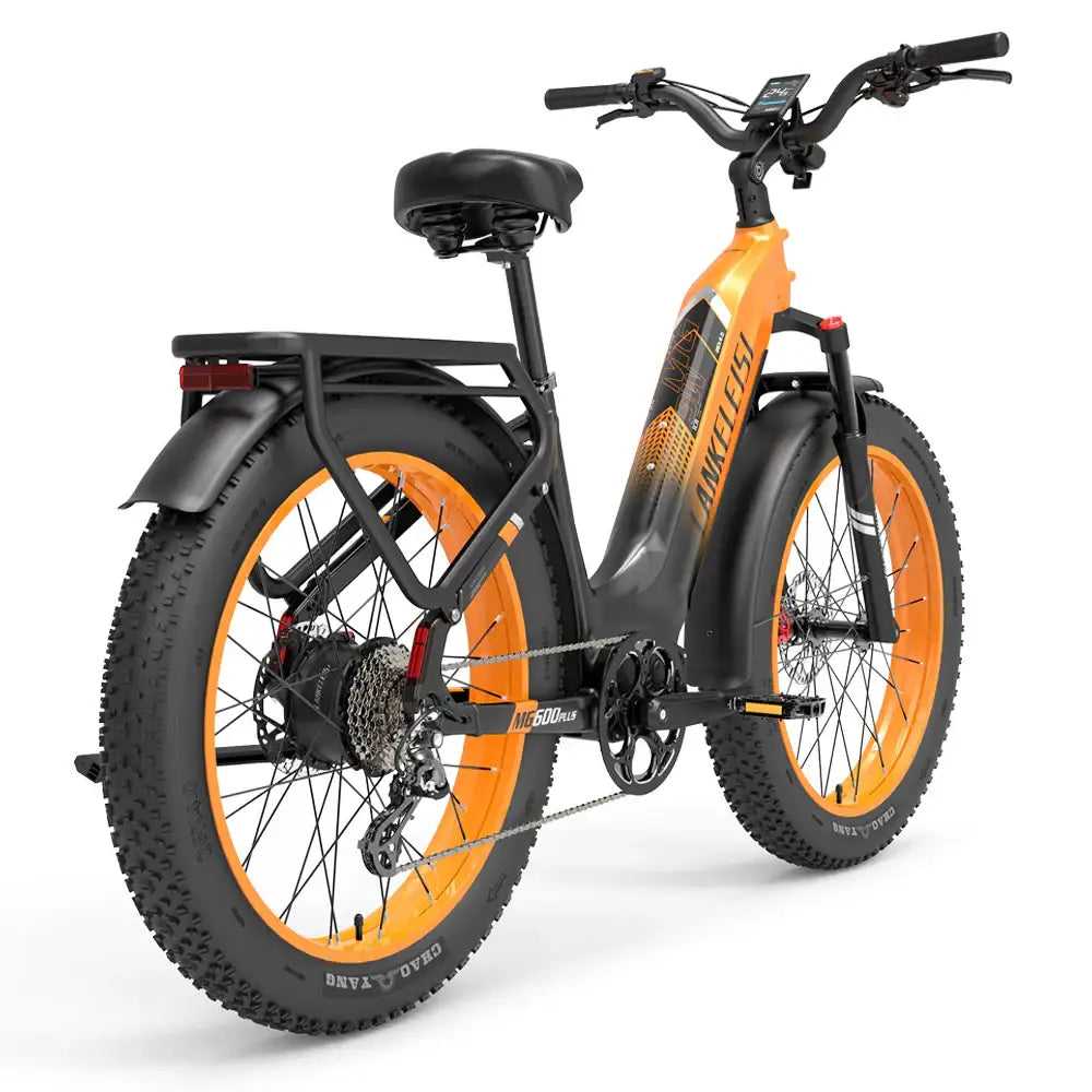 Lankeleisi MG600 Plus Version 2025 Vélo Tout Terrain SUV 26" Fat Bike 960Wh avec Capteur Commutable Batterie 48V 20Ah