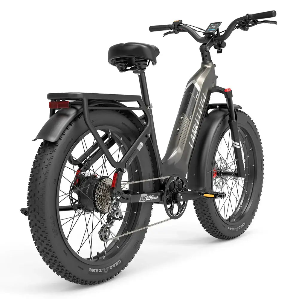 Lankeleisi MG600 Plus Version 2025 Vélo Tout Terrain SUV 26" Fat Bike 960Wh avec Capteur Commutable Batterie 48V 20Ah
