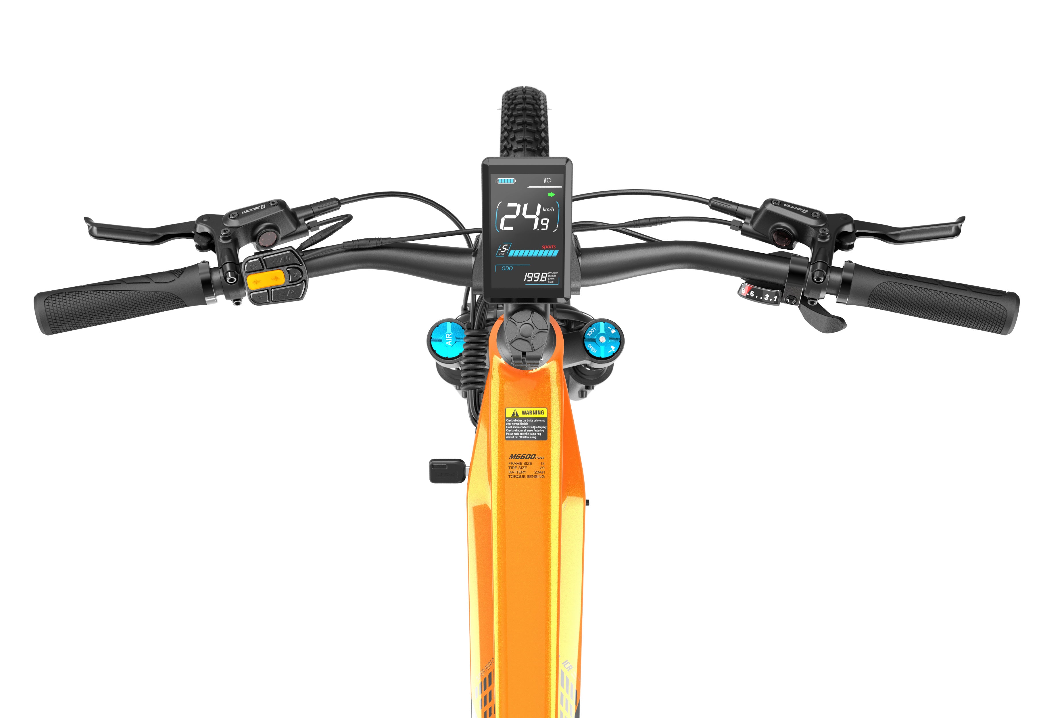 Lankeleisi MG600 Pro 250W VTT électrique de trail 29