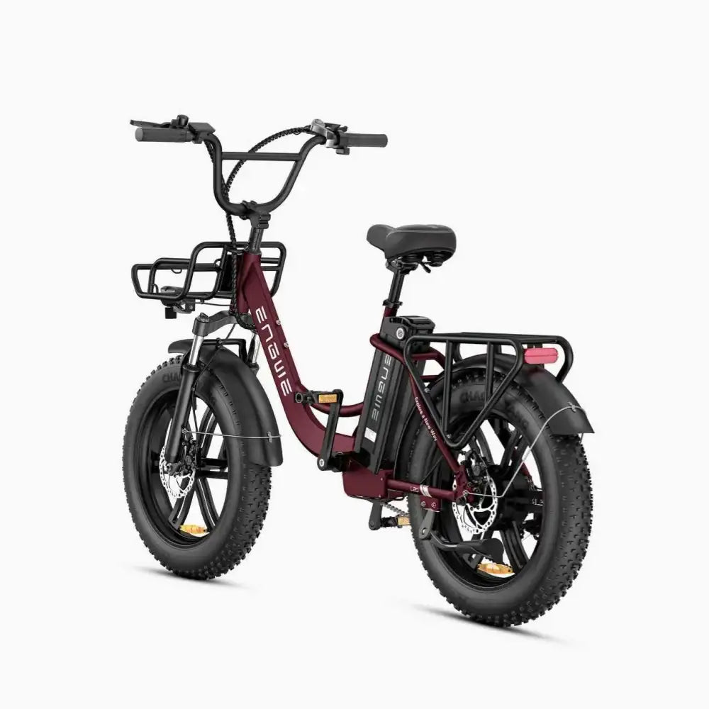 Engwe L20 BOOST 250W 20" Fat Bike 624Wh Vélo électrique à cadre bas avec Capteur de Couple Batterie 48V 13Ah
