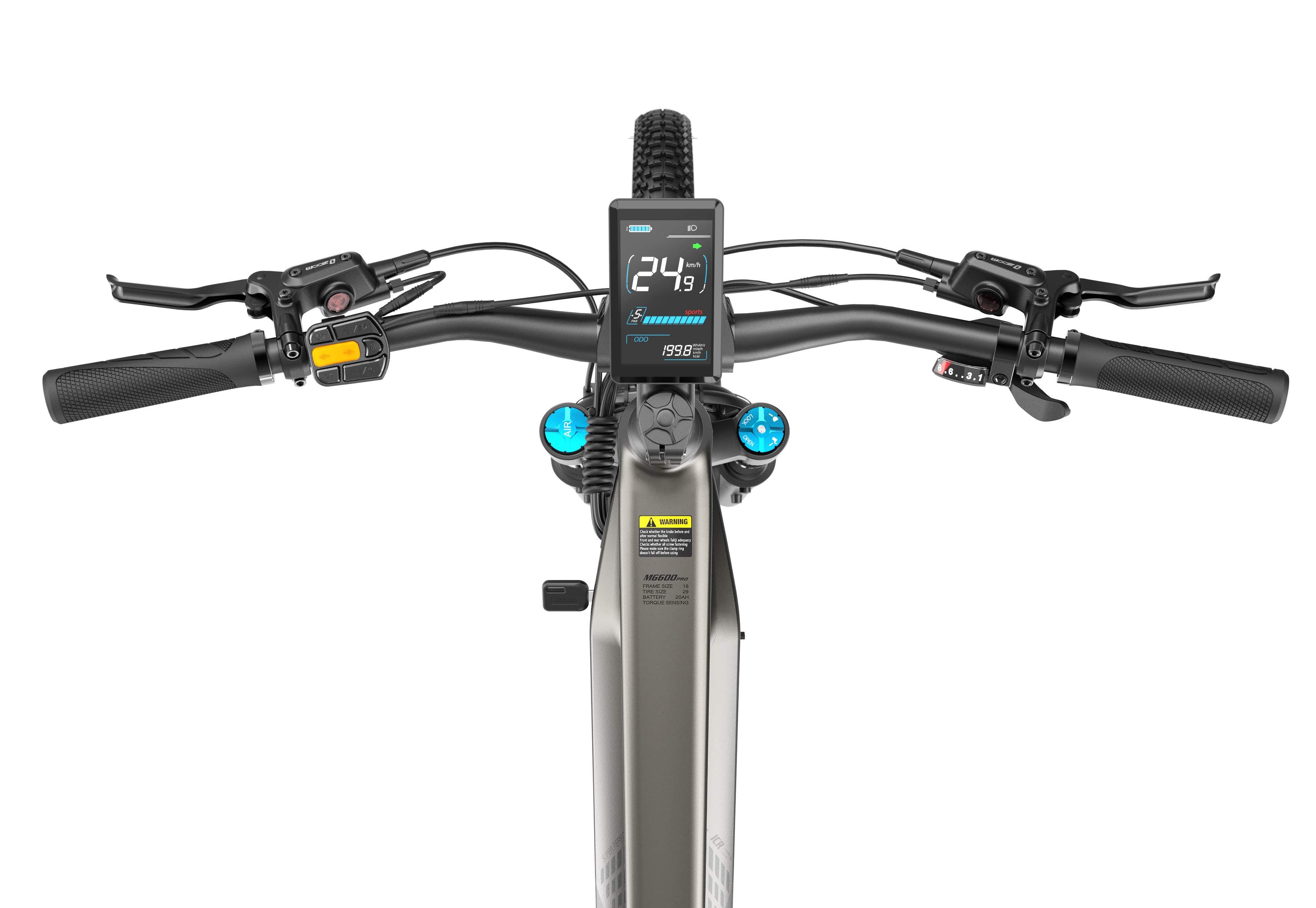Lankeleisi MG600 Pro 250W VTT électrique de trail 29