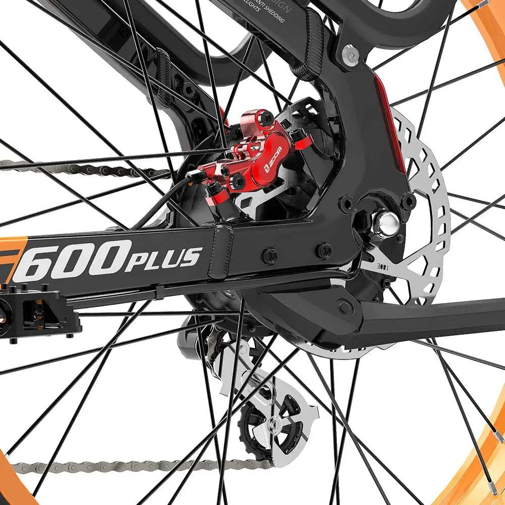 Lankeleisi MG600 Plus Version 2025 Vélo Tout Terrain SUV 26" Fat Bike 960Wh avec Capteur Commutable Batterie 48V 20Ah