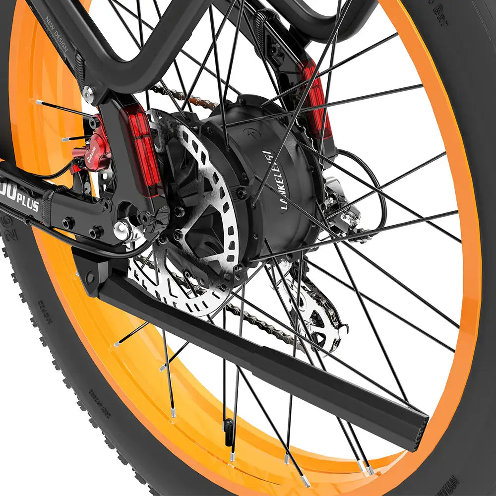 Lankeleisi MG600 Plus Version 2025 Vélo Tout Terrain SUV 26" Fat Bike 960Wh avec Capteur Commutable Batterie 48V 20Ah