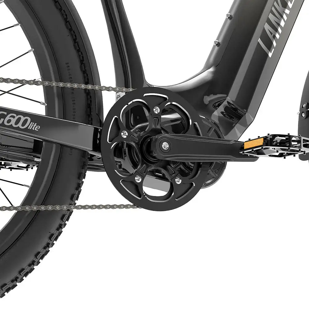 Lankeleisi MG600 Lite 250W VTT électrique de trekking 27,5" 720Wh SUV avec capteur commutable Batterie 36V 20Ah