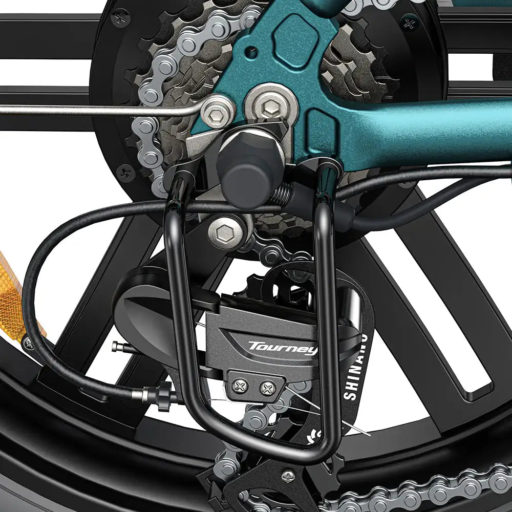 Engwe L20 BOOST 250W 20" Fat Bike 624Wh Vélo électrique à cadre bas avec Capteur de Couple Batterie 48V 13Ah