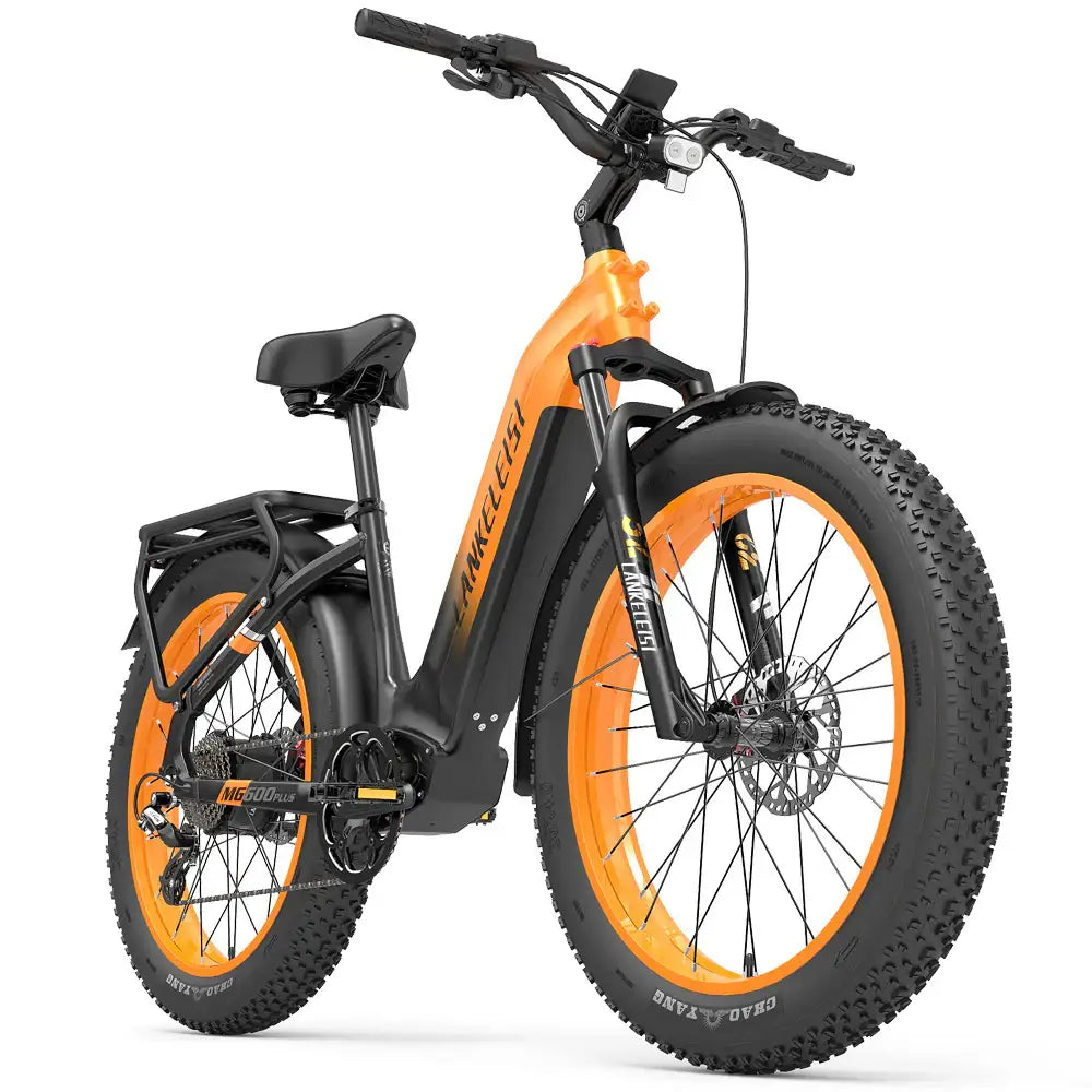 Lankeleisi MG600 Plus Version 2025 Vélo Tout Terrain SUV 26" Fat Bike 960Wh avec Capteur Commutable Batterie 48V 20Ah