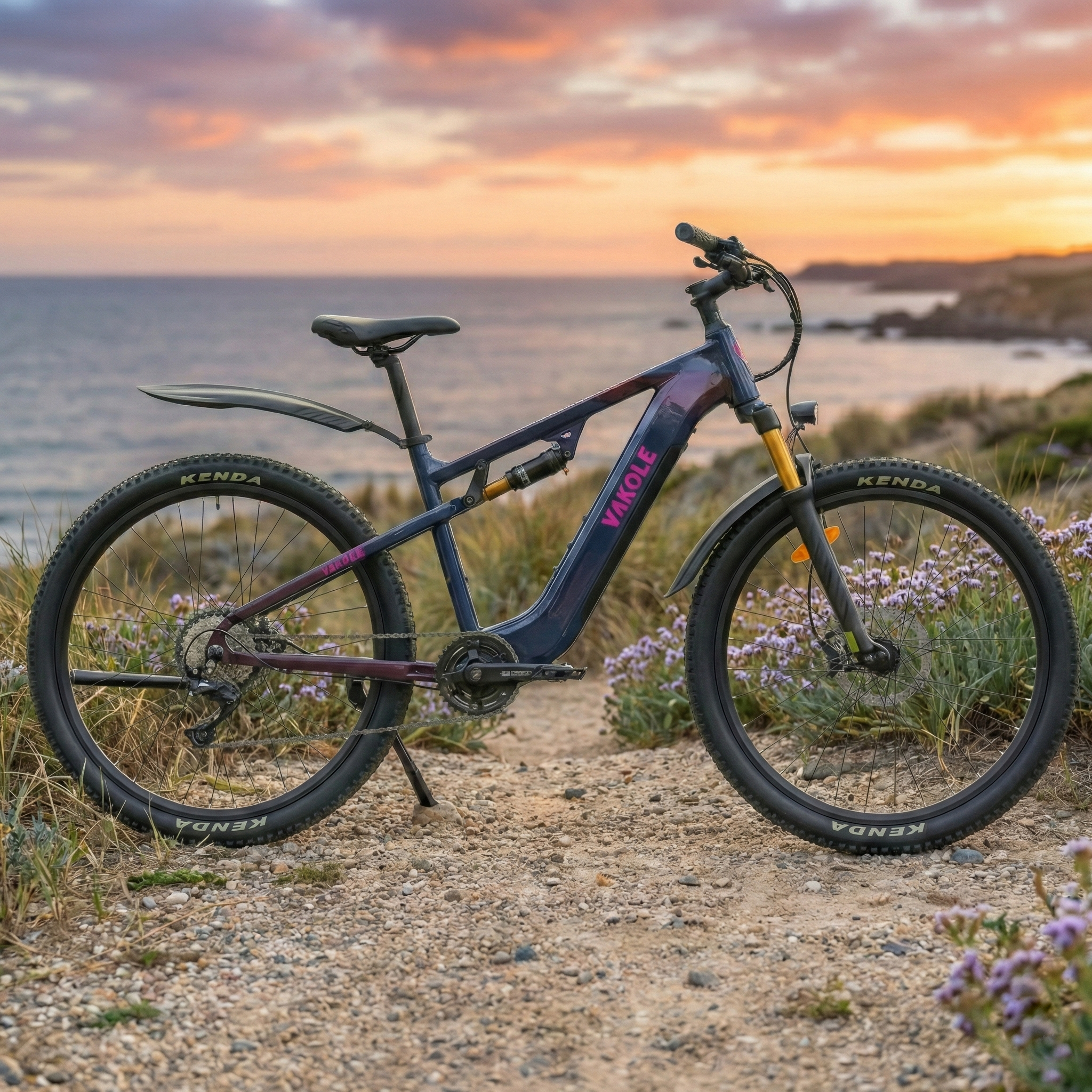 Vakole EMT29 12s VTT électrique 29" 250W 691Wh Cross-Country E-MTB avec Capteur de Couple Batterie 48V 14,4Ah