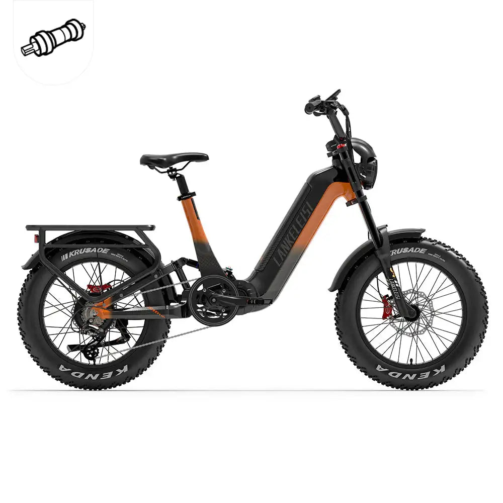 Lankeleisi RX800 Plus Version 2025 1000W Fat Bike Électrique Tout Suspendu 20