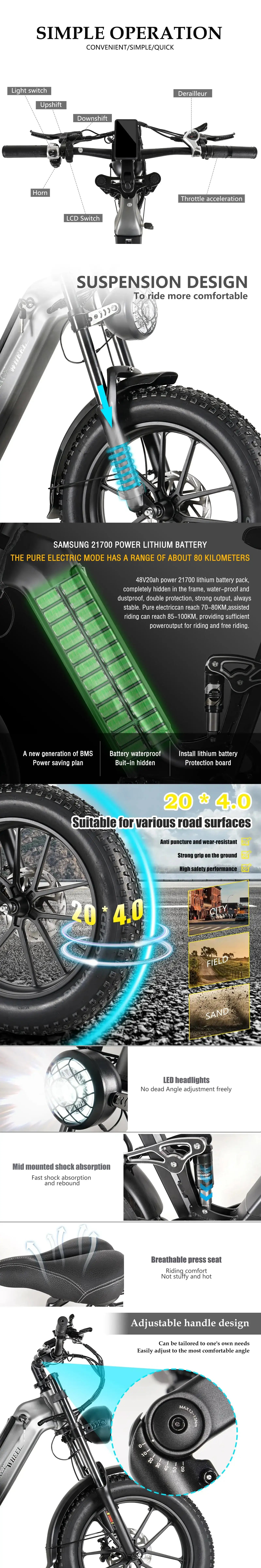 CMACEWHEEL V20 * 2 E-Bikes Bundle - Buybestgear