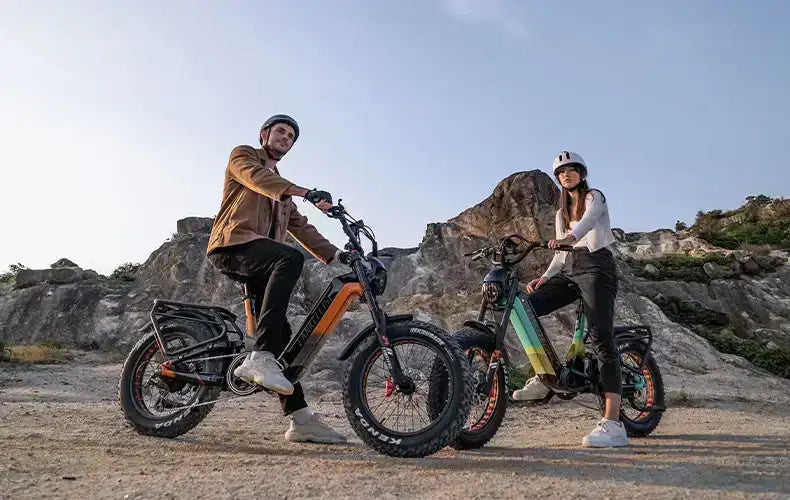 Pack de 2 Vélos Électriques Lankeleisi RX800 Plus - Buybestgear